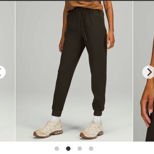 NWT lululemon Stretch High-Rise Jogger, Dark Olive, Size 2